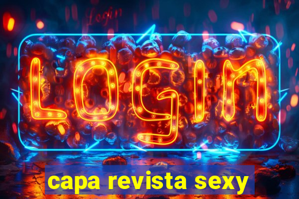 capa revista sexy